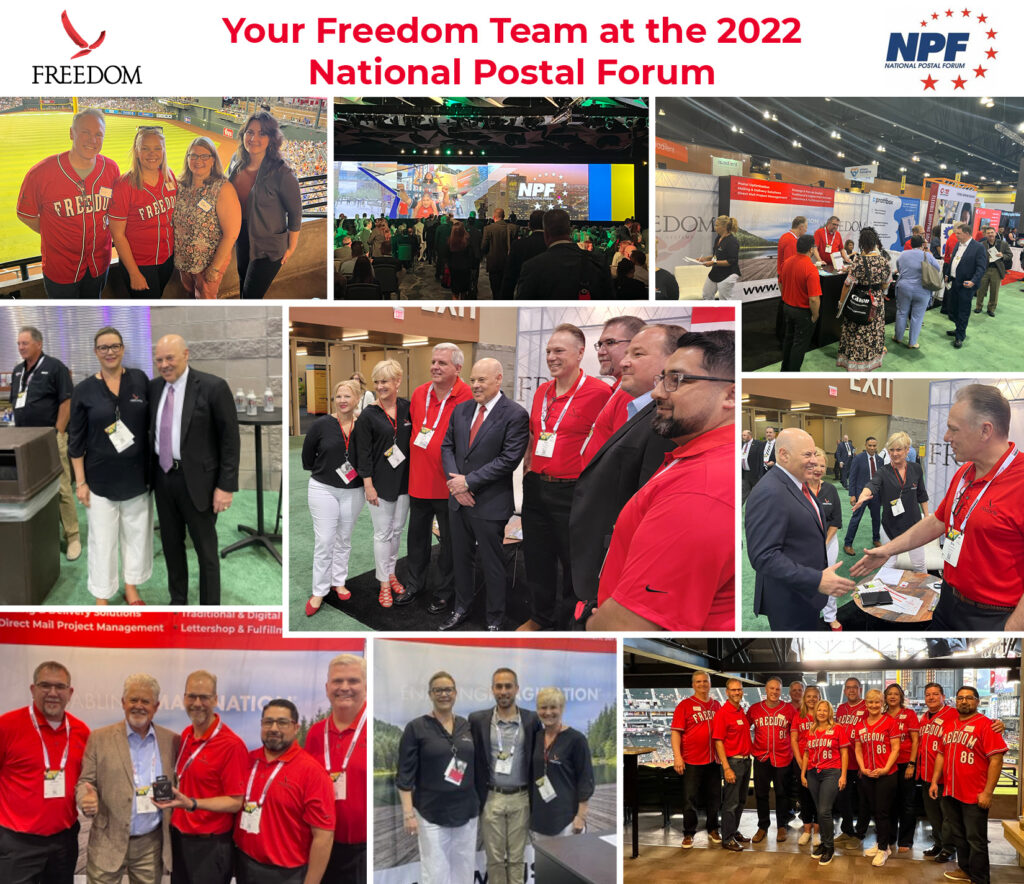 Freedom Shines at National Postal Forum Freedom